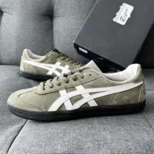 Onitsuka Tiger Tokuten Burnt Green Sneakers First Copy