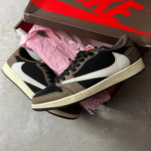 Nike Air Jordan Retro 1 Low Travis Scott X Dark Mocha First Copy