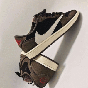 Nike Air Jordan Retro 1 Low Travis Scott X Dark Mocha First Copy