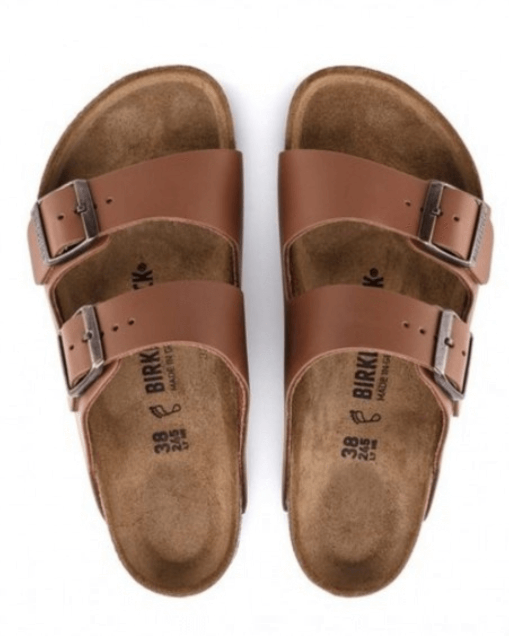 Birkenstock Arizona Leather Sandals 1 Birkenstock Arizona Leather Sandals - First Copy Replica
