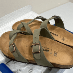 Men Birkenstock Mayari Birko Flor Sandals - First Copy Replica