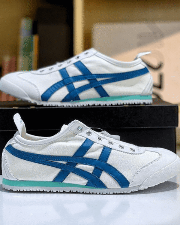 Onitsuka Tiger Slip On Teal Green - First Copy Replica