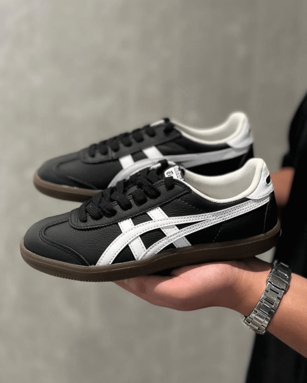 Onitsuka Tiger Tokuten Black White - First Copy Replica