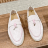 Women Loro Piana Loafers - First Copy Replica