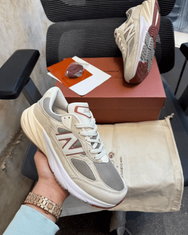Shop Loro Piana X New Balance 990 Beige Online - First Copy