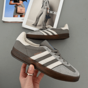 First Copy Shoes Online India 59 Men And Women Adidas Gazelle Grey Sneakers - First Copy Replica Shoes