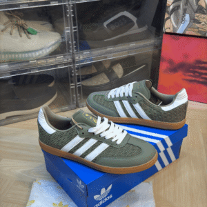 First Copy Shoes Online India 37 Adidas Samba Knit Orbit Green for Men & Women - First Copy