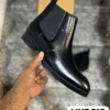 Shop Men's Zara Chelsea Boots Black Online - 7A First Copy