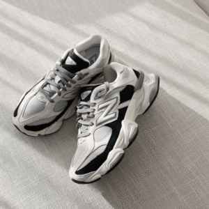 First Copy Shoes Online India 55 New Balance 9060 Grey Jet Black Sneakers - First Copy Replica