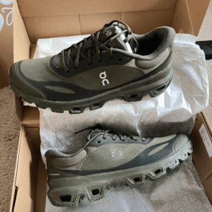 First Copy Shoes Online India 57 ON Cloud Venture Loewe Khaki Olive - First Copy Replica Shoes