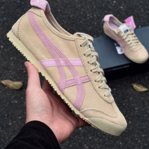 Onitsuka Tiger X Patou Brown Pink - First Copy Replica