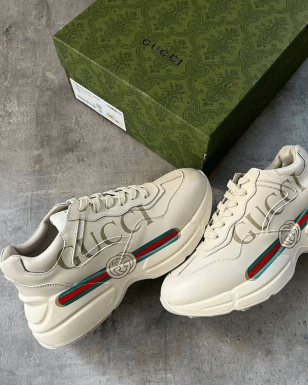 Men Gucci Rhyton Sneakers Shoes - First Copy Replica
