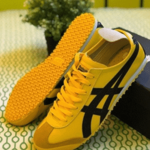 Onitsuka Tiger Mexico 66 Yellow Black - First Copy Replica