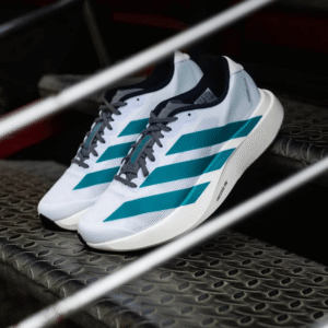 Adidas Adizero EVO SL White Pure Teal - First Copy Replica