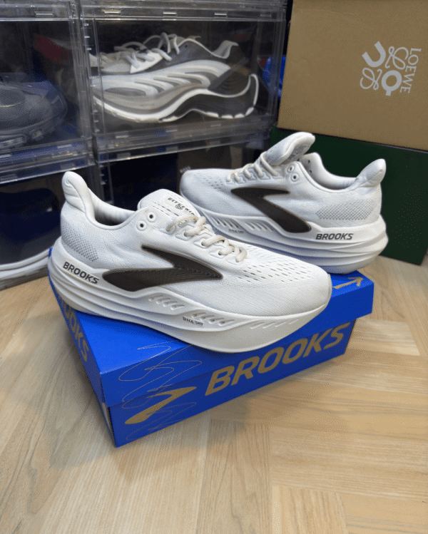 Brooks Glycerin Max Beige Brown - First Copy Replica Shoes