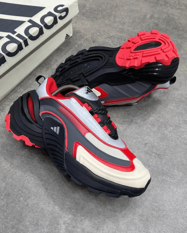 Adidas Wonder Runner Turbo White Silver Red - First Copy Replica