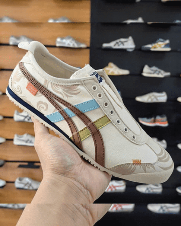 Onitsuka Tiger X Patou Brown Pink - First Copy Replica