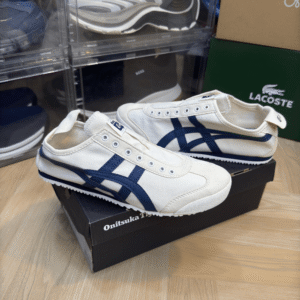 First Copy Shoes Online India 68 Men And Women Onitsuka Tiger Slip On Cream Navy - First Copy Replica